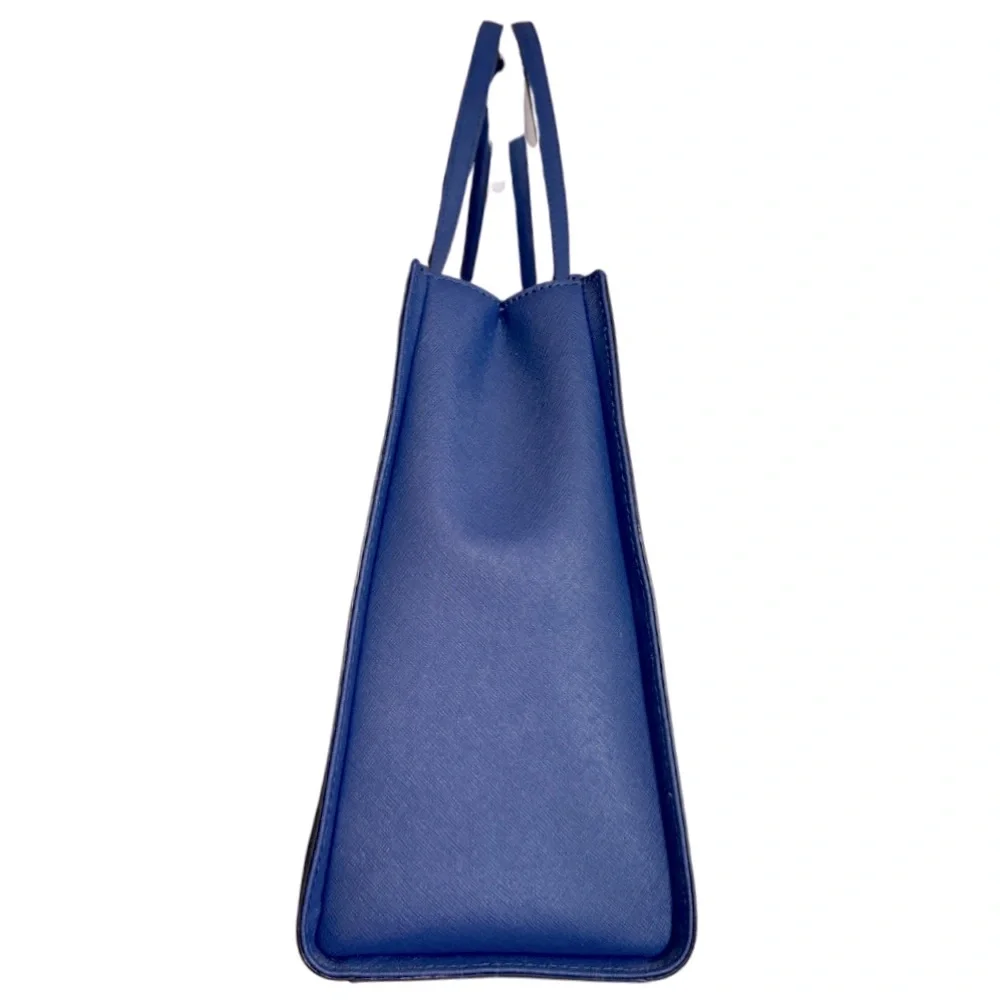 kate spade Blue Saffiano Leather Tote